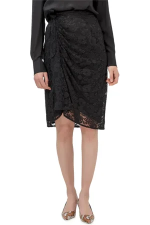Pinko Dames, Rokken, Zwart, Maat: M