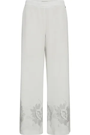 Mos Mosh Dames, Broeken, Wit, Maat: L Viscose