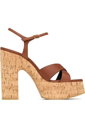 Saint Laurent Dames, Schoenen, Bruin, Maat: 40 EU