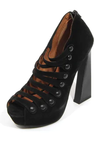 Jeffrey Campbell Dames, Schoenen, Zwart, Maat: 37 EU Suède