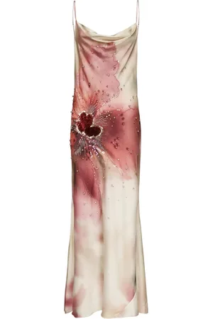 Guess Dames, Jurken, Veelkleurig, Maat: 2XL