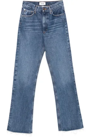 AGOLDE Dames, Jeans, Blauw, Maat: W24 Zijde