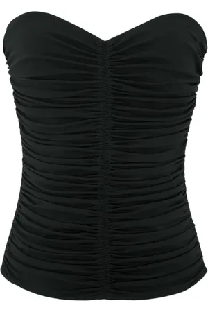 Saint Laurent Dames, Tops, Zwart, Maat: S Viscose