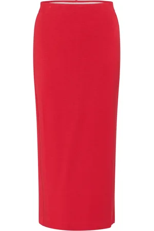 INWEAR Dames, Rokken, Rood, Maat: XL Modal