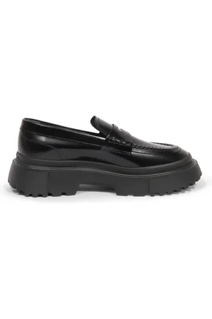 Hogan Dames, Schoenen, Zwart, Maat: 36 1/2 EU Leer