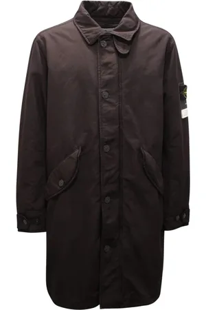 Stone Island Heren, Mantels, Zwart, Maat: 2XL