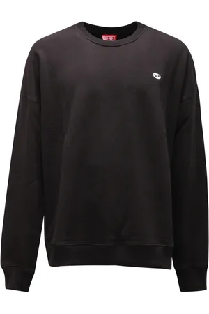 Diesel Heren, Sweatshirts & Hoodies, Zwart, Maat: 2XL Fleece