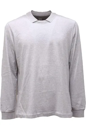 ELEVENTY Heren, Tops, Grijs, Maat: M
