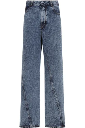 Alaïa Dames, Jeans, Blauw, Maat: S Katoen