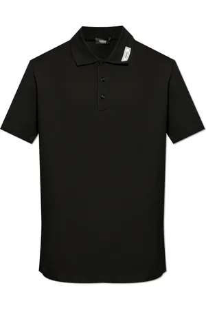 VERSACE Heren, Tops, Zwart, Maat: S Katoen