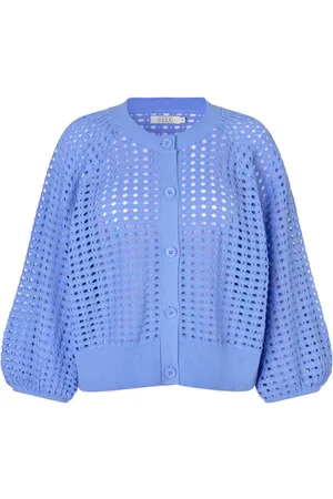Masai Dames, Truien, Blauw, Maat: XL Katoen