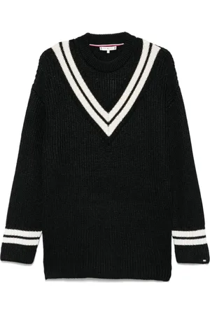 Tommy Hilfiger Dames, Truien, Zwart, Maat: S