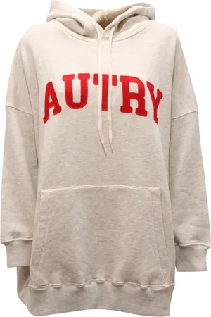 Autry Dames, Sweatshirts & Hoodies, Grijs, Maat: L Katoen