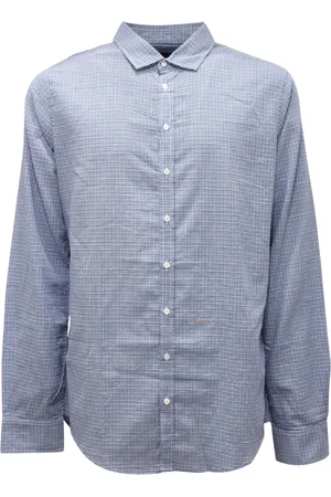 Dsquared2 Heren, Overhemden, Blauw, Maat: M
