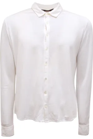 KANGRA CASHMERE Heren, Overhemden, Wit, Maat: S
