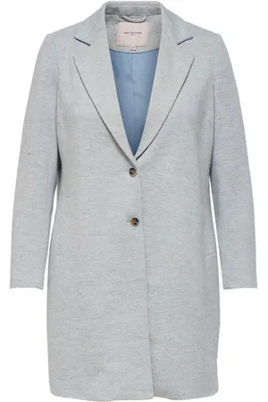 ONLY Dames, Mantels, Blauw, Maat: S Katoen