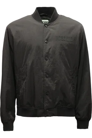 Moschino Heren, Jassen, Zwart, Maat: M Polyamide