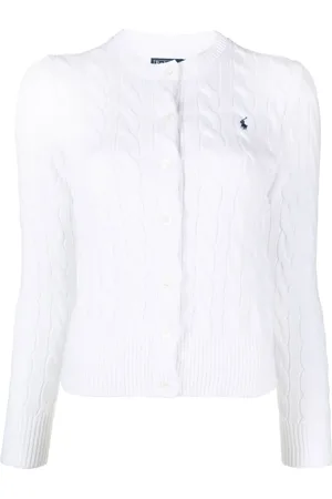 Ralph Lauren Dames, Truien, Wit, Maat: M Katoen