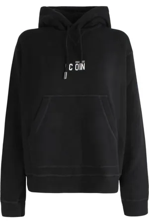 Dsquared2 Dames, Sweatshirts & Hoodies, Zwart, Maat: XS Katoen