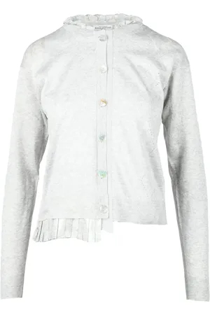BALLANTYNE Dames, Truien, Grijs, Maat: XS Viscose