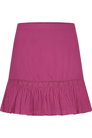 Fabienne Chapot Dames, Rokken, Roze, Maat: L Katoen
