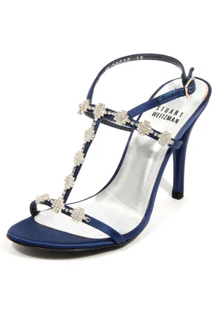 Stuart Weitzman Dames, Schoenen, Blauw, Maat: 35 EU Satijn