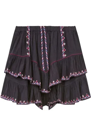 Isabel Marant Dames, Rokken, Zwart, Maat: L
