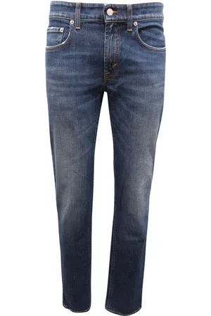 DEPARTMENT FIVE Heren, Jeans, Blauw, Maat: W30