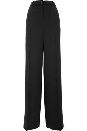 Elisabetta Franchi Dames, Broeken, Zwart, Maat: XS Katoen