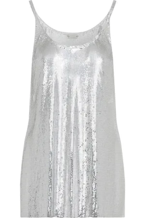 Paco rabanne Dames, Tops, Grijs, Maat: XS