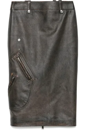Alexander McQueen Dames, Rokken, Zwart, Maat: XS