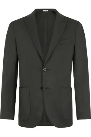 Boglioli Heren, Jassen, Groen, Maat: XL Wol