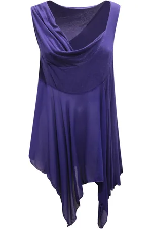 Patrizia Pepe Dames, Tops, Paars, Maat: S Viscose