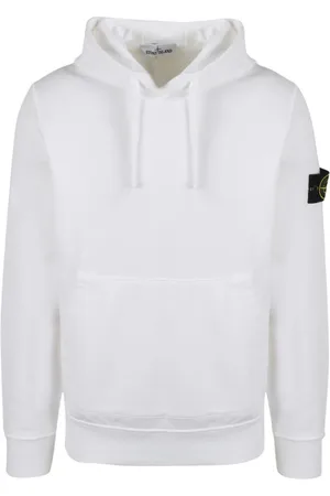 Stone Island Heren, Sweatshirts & Hoodies, Wit, Maat: M Katoen
