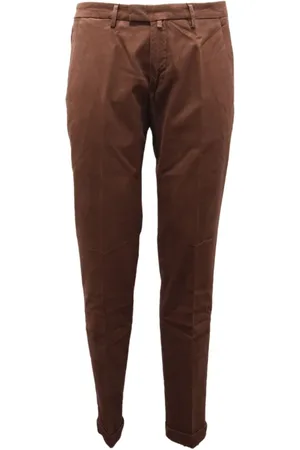 Briglia 1949 Heren, Broeken, Bruin, Maat: 2XL Katoen