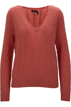 Ralph Lauren Dames, Truien, Rood, Maat: L Wol