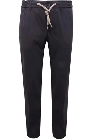 Berwich Heren, Broeken, Blauw, Maat: XS