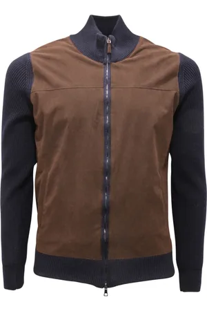 FERRANTE Heren, Jassen, Blauw, Maat: XL Wol