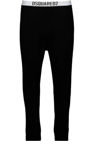 Dsquared2 Dames, Broeken, Zwart, Maat: L Viscose