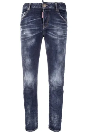 Dsquared2 Dames, Jeans, Blauw, Maat: L Denim