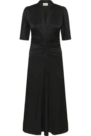 Gestuz Dames, Jurken, Zwart, Maat: M Viscose