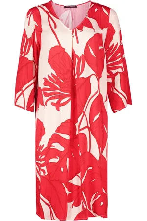 Betty Barclay Dames, Jurken, Rood, Maat: XL Linnen