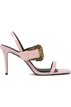 VERSACE Dames, Schoenen, Roze, Maat: 40 EU Leer