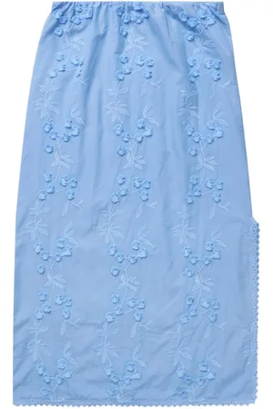Munthe Dames, Rokken, Blauw, Maat: XL