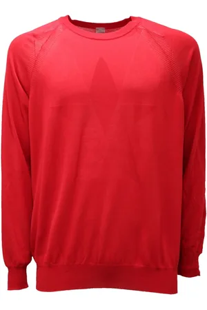 ELEVENTY Heren, Truien, Rood, Maat: XL Katoen