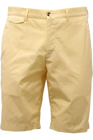 PT01 Heren, Korte broeken, Geel, Maat: M