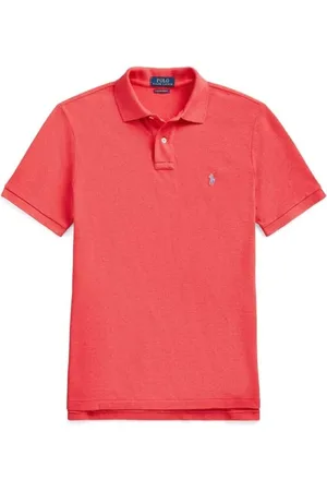 Ralph Lauren Heren, Tops, Rood, Maat: S Katoen