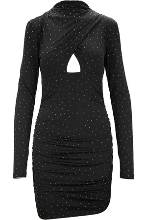 ANIYE BY Dames, Jurken, Zwart, Maat: M Poliester