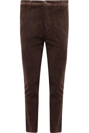 CRUNA Heren, Broeken, Bruin, Maat: XS