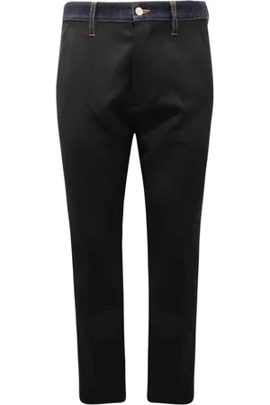 Dsquared2 Heren, Broeken, Zwart, Maat: S Wol